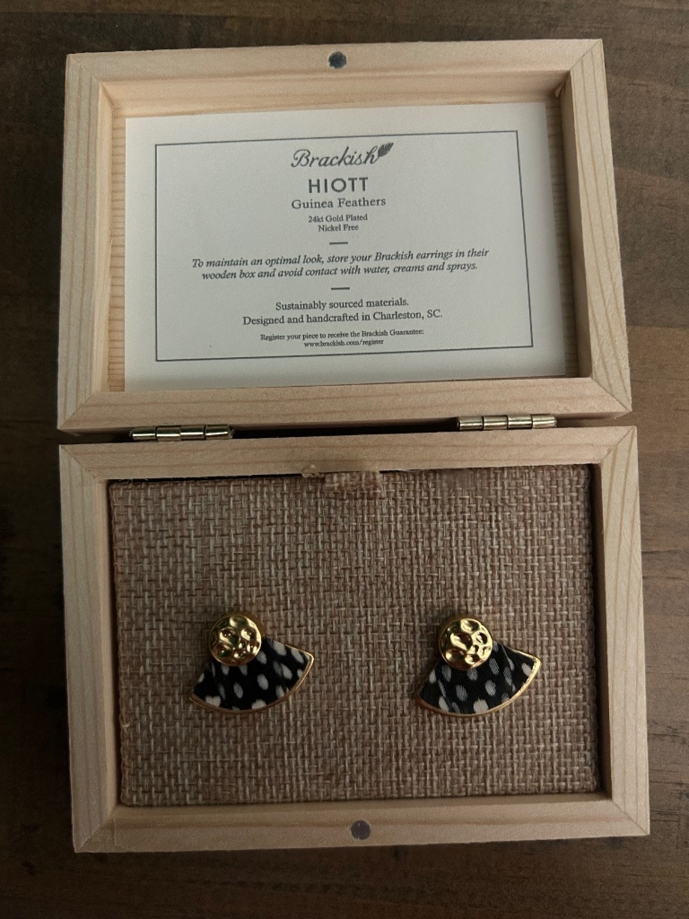 Brackish Hiott Stud Earrings